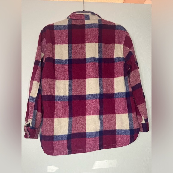 Members mark Pink plaid shacket - Picture 2 of 4